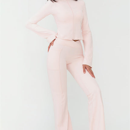 The BoldFit Jacket Flared Leggings 2-Piece Set