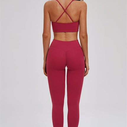 The Kinetic Cross Back Sports Bra
