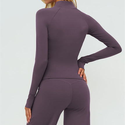The Twirl Zip Jacket New Straight Leg Pants 2-Piece Set
