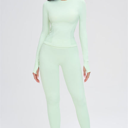 The Whim Long Sleeve T-shirt Leggings 2-Piece Set