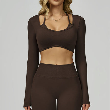 The Prime Long Sleeve Crop Top
