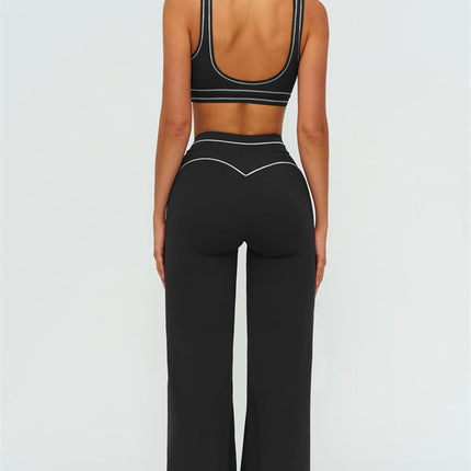 The Amara Sports Bra Flared Leggings 2-Piece Set