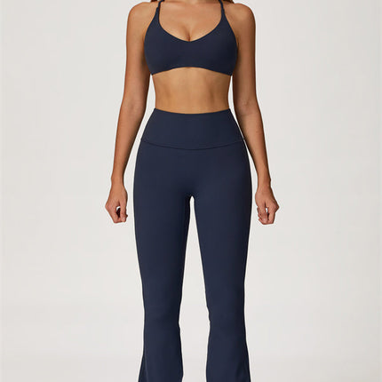 The Lily Sports Bra Flared Leggings 2-Piece Set