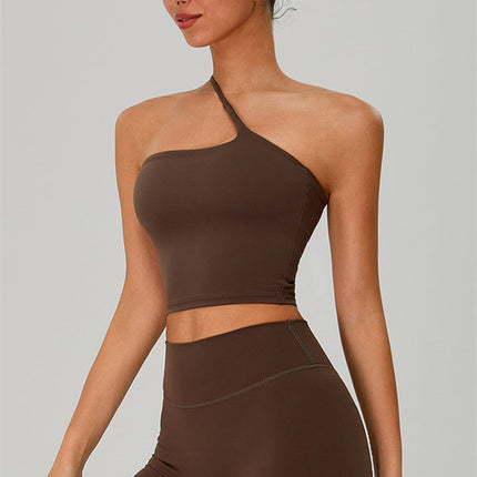 The Jewel One-Shoulder Crop Top Shorts 2-Piece Set