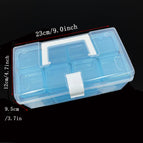 32 Plaid Blue / 23x12x9.5cm