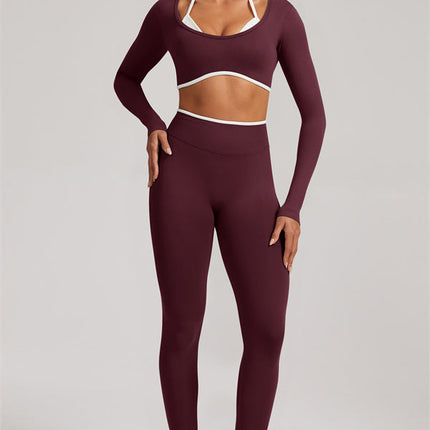 The Elevate Long Sleeve Crop top