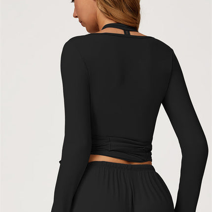 The Sprint Long Sleeve Crop Top