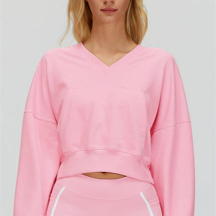 The Whisper V-Neck Hoodie