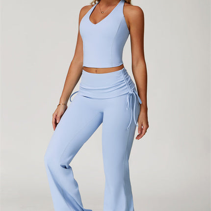 The Echo Tank Top Flared Leggings 2-Piece Set