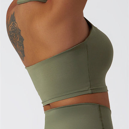 The Seraphine Halter Crop Top