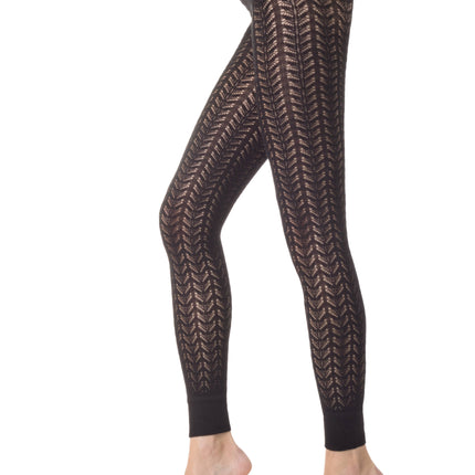 Conte Art - MicroModal Ajour Openwork Women's Leggings (13С-52СП)