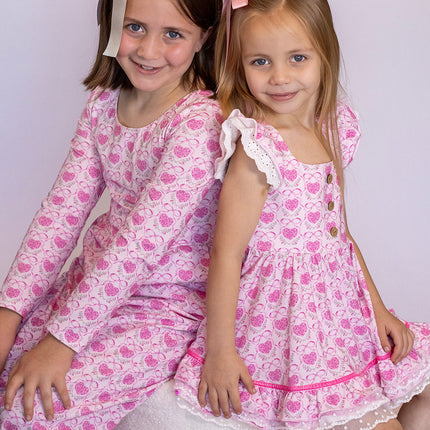 Caroline Leggy Romper - Rosie Hearts and Ribbons