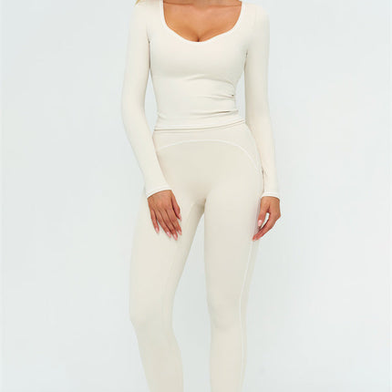 The Amara Long Sleeve T-shirt Leggings 2-Piece Set