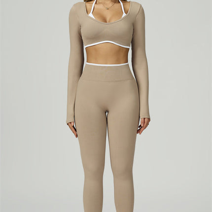 The Prime Line Long Sleeve Crop Top
