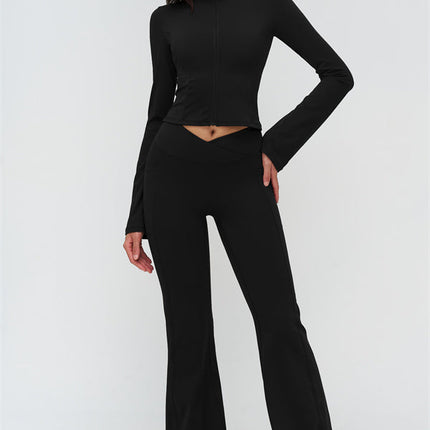 The BoldFit Jacket Flared Leggings 2-Piece Set