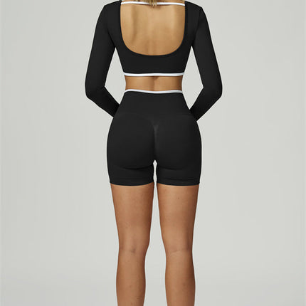 The Prime Line Long Sleeve Crop Top