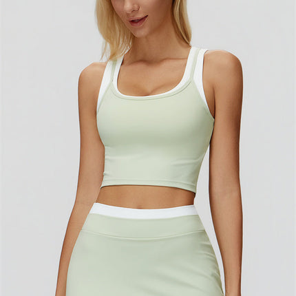 The Canyon Crop Tank Skirt 2-Piece Set
