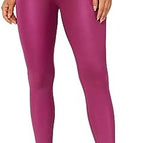 Small / Faux Leather Magenta Purple