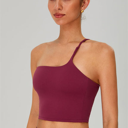 The Jewel One-Shoulder Crop Top