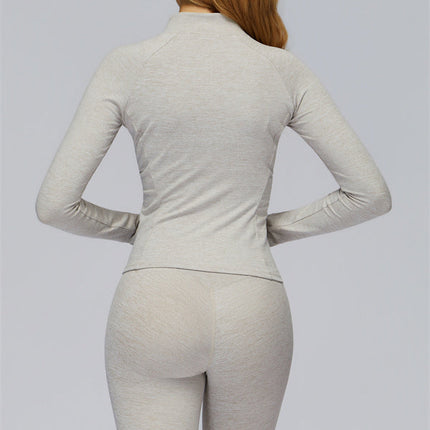 The Radiance Jacket Sports Bra Leggings 3-Piece Set