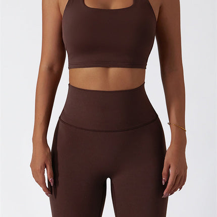 The Seraphine Halter Crop Top Leggings 2-Piece Set