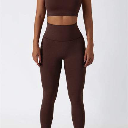 The Seraphine Halter Crop Top Leggings 2-Piece Set