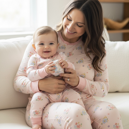 Blush Bloom (Women's Long Sleeve PJ)