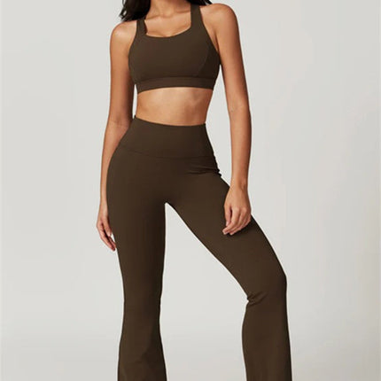 The Isabella Sports Bra Flares 2-Piece Set