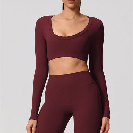 The Nestle Long Sleeve Crop Top