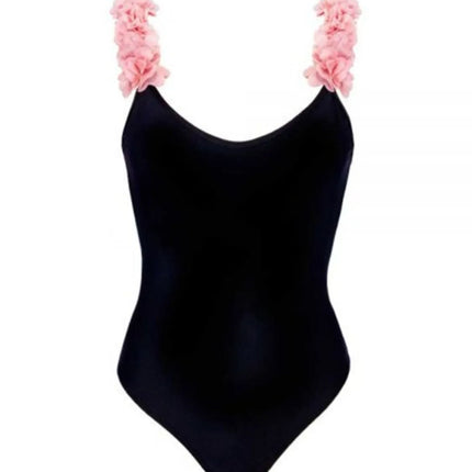 Backless Petal Strap Parent-Child Swimsuit