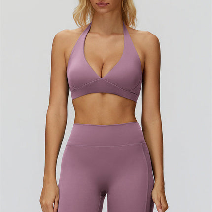 The Fyra Sports Bra Flared Leggings 2-Piece Set