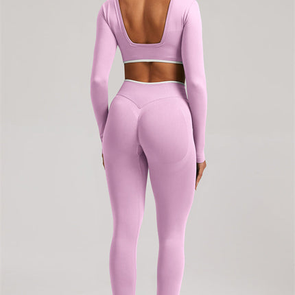 The Elevate New Long Sleeve Crop top