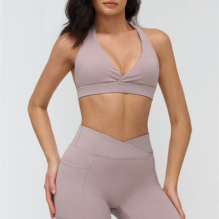 The BoldFit Sports Bra Flared Leggings 2-Piece Set