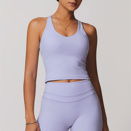 The Enigma Cross Back Vest Shorts 2-Piece Set