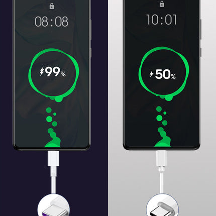Super Fast Charging USB Single Head Mobile Phone Data Cable Type C