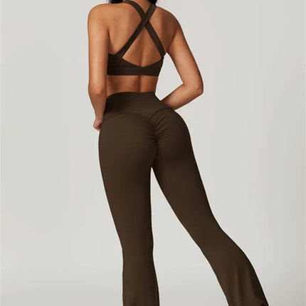 The Isabella Sports Bra Flares 2-Piece Set