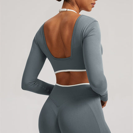 The Elevate Long Sleeve Crop top