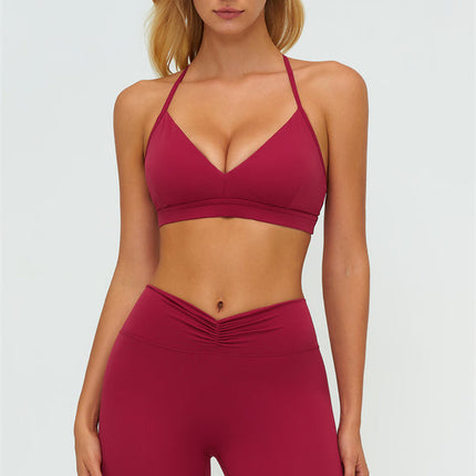 The Lushness Y-Back Sports Bra Leggings 2-Piece Set