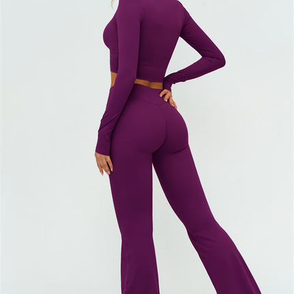 The Lushness Long Sleeve Crop top