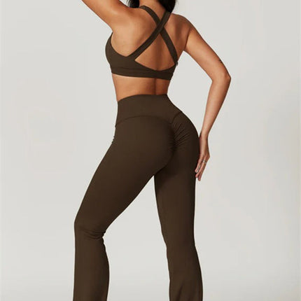 The Isabella Sports Bra Flares 2-Piece Set