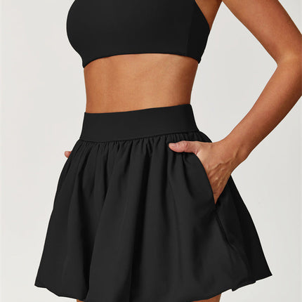 The Blooming Tennis Skirt