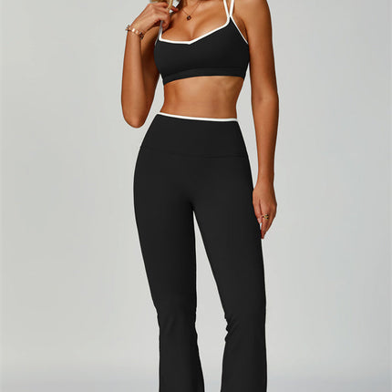 The Quest Sports Bra Flared Leggings 2-Piece Set