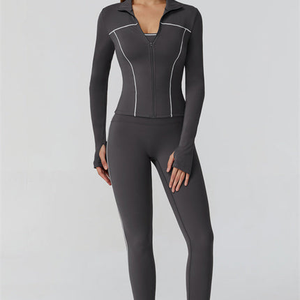 The Venus Zip Top Leggings 2-Piece Set