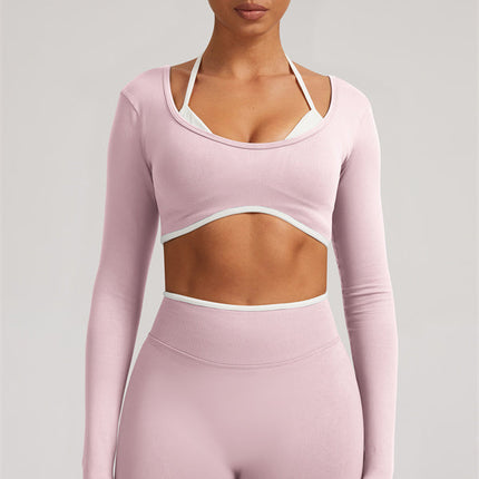 The Elevate Long Sleeve Crop top