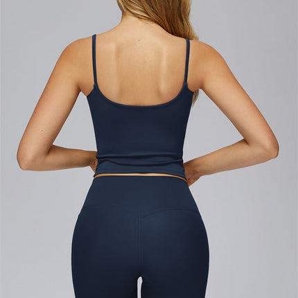 The FlexCore Crop Tank Capri Leggings 2-Piece Set