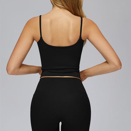 The FlexCore Crop Tank Capri Leggings 2-Piece Set