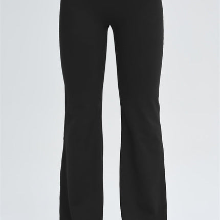 The Slate Y-Back Top Flared Leggings 2-Piece Set