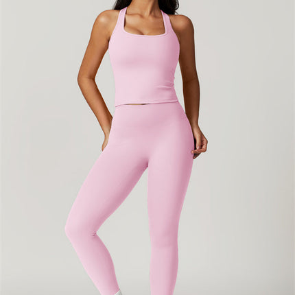 The Dynamic Crop Top Leggings 2-Piece Set