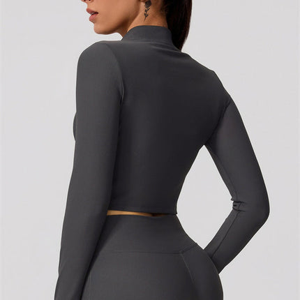 The Daze Zip Jacket Sports Bra Flared Leggings 3-Piece Set