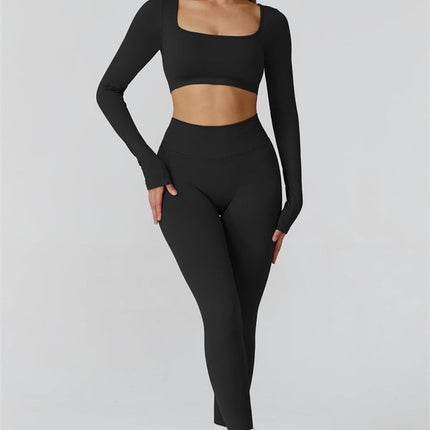 The Reign Long Sleeve Crop Top